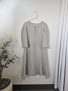 ETSY Mooshop 100% Linen Dress